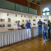 Vorbereitung der LabSaal Fotogruppe zur Ausstellung Lost Places