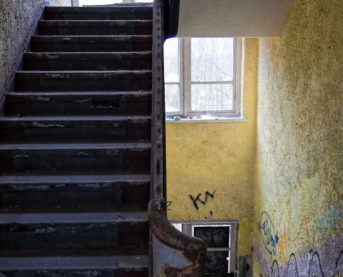 Treppe nach oben, Fotografie von Dieter Kirsch