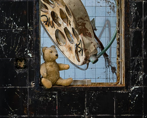 Beelitz Heilstätten Am OP Saal, Fotografie von Klaus Wißkirchen