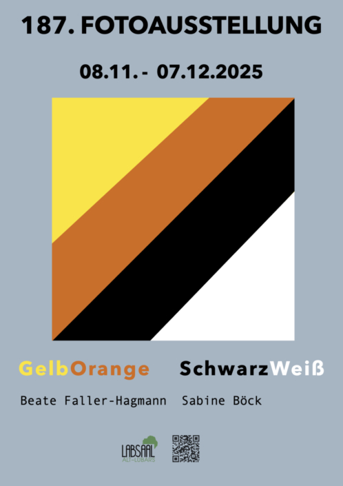 Plakat GelbOrangeSchwarzWeiß Kopie.1