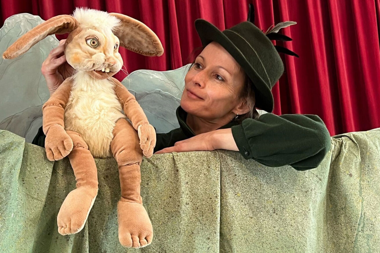 Hasen pfeifen nicht_Nicole mit Hase