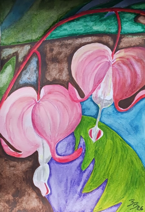 Aquarell von Beatrice Bourehil